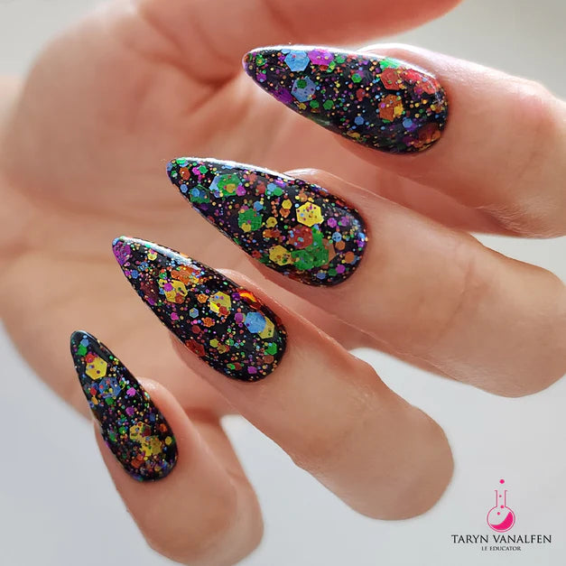 P+ Everyone's A Critic Glitter Gel Polish